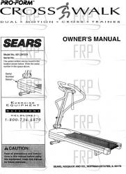 Owners Manual, 297231 F00337AC - Product Image
