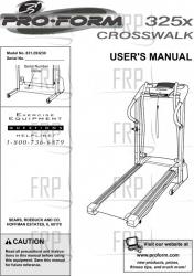 Owners Manual, 831.293230 - Product Image