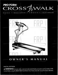 Owners Manual, DR705020 - Product Image