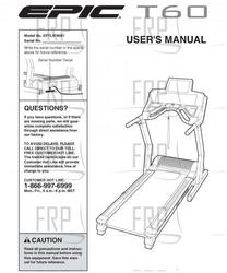 Owners Manual, EPTL818041 - Product Image