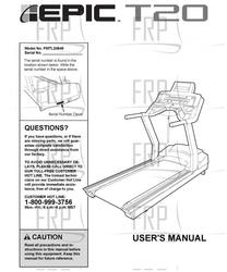 Owners Manual, FMTL24940 - Product Image