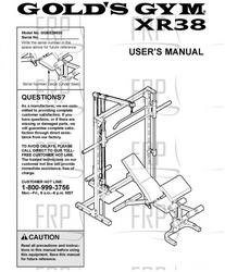 Owners Manual, GGBE29830 - Product Image