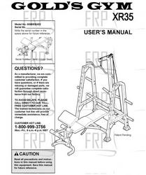 Owners Manual, GGBE35422 - Product Image