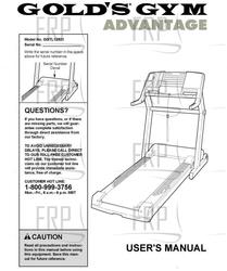 Owners Manual, GGTL12921 196191- - Product Image