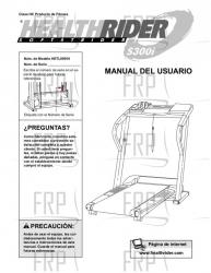 Owners Manual, HETL09910,SPANISH - Image