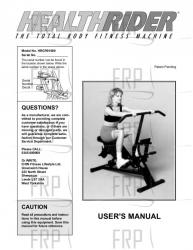 Owners Manual, HRCR91080,UK - Image