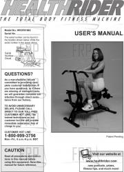Owners Manual, HRCR91082 - Product Image