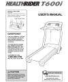 6027504 - Owners Manual, HRTL11940 204771- - Product Image