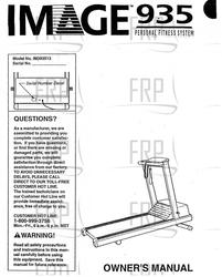 Owners Manual, IM393513 - Product Image Owners Manual, IM393513 - Product Image