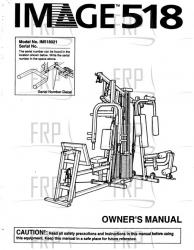 Owner's Manual, IM518021 - Product Image