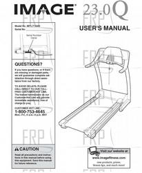 Owners Manual, IMTL715040 - Product image