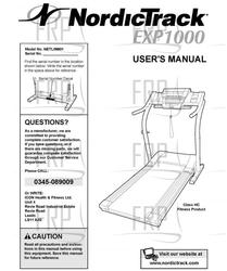 Owners Manual, NETL09901,UK - Product Image