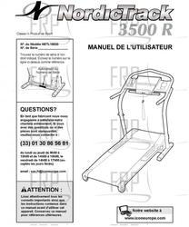 Owners Manual, NETL15520,FRENCH - Product Image