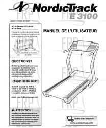 Owners Manual, NETL90130,FRENCH - Product Image