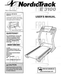 Owners Manual, NETL90130,UK - Product Image