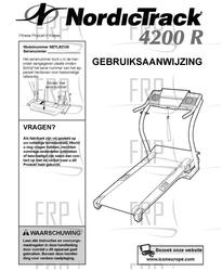 Owners Manual, NETL92130,DUTCH - Product image