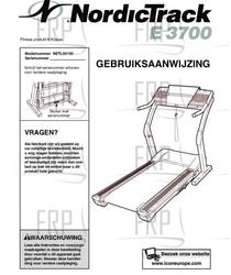 Owner's Manual, NETL95130, DUTCH - Product Image