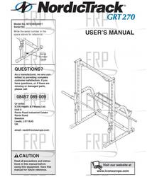 Owners Manual, NTEVBE04911,UK - Product Image