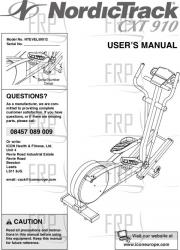 Owners Manual, NTEVEL59012 - Product Image