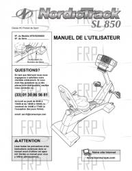 Owners Manual, NTEVEX99830,FRNCH - Image