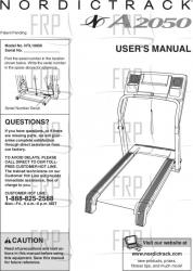 Owners Manual, NTL10850 - Product Image
