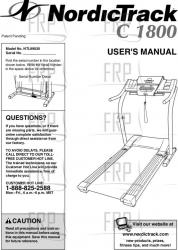 Owners Manual, NTL99020 - Product Image
