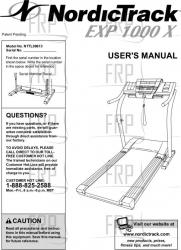 Owners Manual, NTTL09613 - Product Image