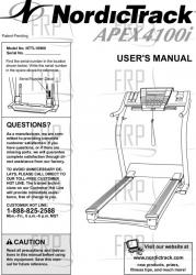 Owners Manual, NTTL18900 - Product Image