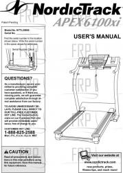 Owners Manual, NTTL25900 - Product Image