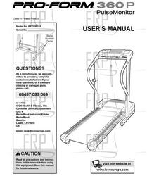 Manual, Owner's, PETL30131,UK - Product Image