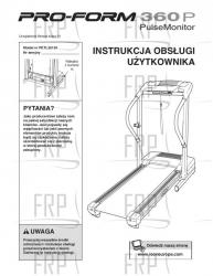 Owners Manual, PETL30134,POLISH - Image