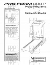 Owners Manual, PETL35130,SPNSH - Image