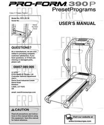 Owners Manual, PETL35134,EK - Product Image