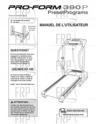 Owners Manual, PETL35134,FRENCH - Image