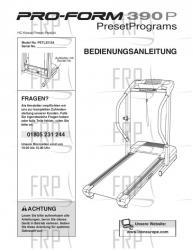 Owners Manual, PETL35134,GERMAN - Image