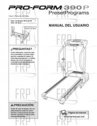 Owners Manual, PETL35134,SPANISH - Image