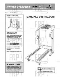 Owners Manual, PETL40131,ITALIAN - Image