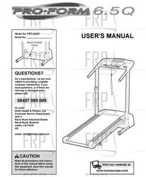 Owners Manual, PETL54021,ENG - Product Image