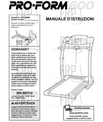 Manual, Owners, PETL60000,ITALIAN - Product image
