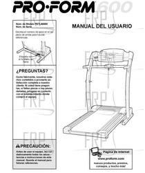 Manual, Owners, PETL60000,SPANISH - Product image