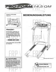 Owners Manual, PETL63520,GERMAN - Image Owners Manual, PETL63520,GERMAN - Image