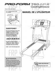 Owners Manual, PETL75130,FRENCH - Image