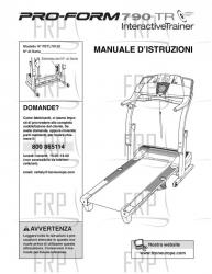 Owners Manual, PETL78130,ITALIAN - Image