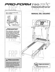Owners Manual, PETL78130,SPANISH - Image