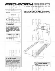 Owners Manual, PETL85140,GERMAN - Image