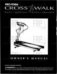 Owners Manual, PF705026 - Product Image