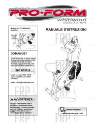 Owners Manual, PFEMEX15010,ITALY - Image