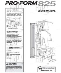 Manual, Owner's, PFEMSY75001,UK - Product Image