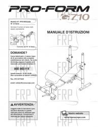 Owners Manual, PFEVBE33330,ITALY - Image