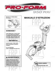 Owners Manual, PFEVEL35021,ITALY - Image Owners Manual, PFEVEL35021,ITALY - Image